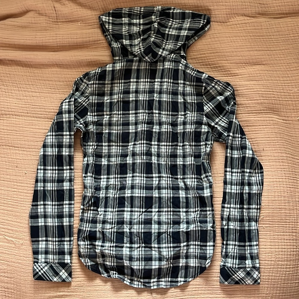 Hooded Button Up - Picture 2 of 3